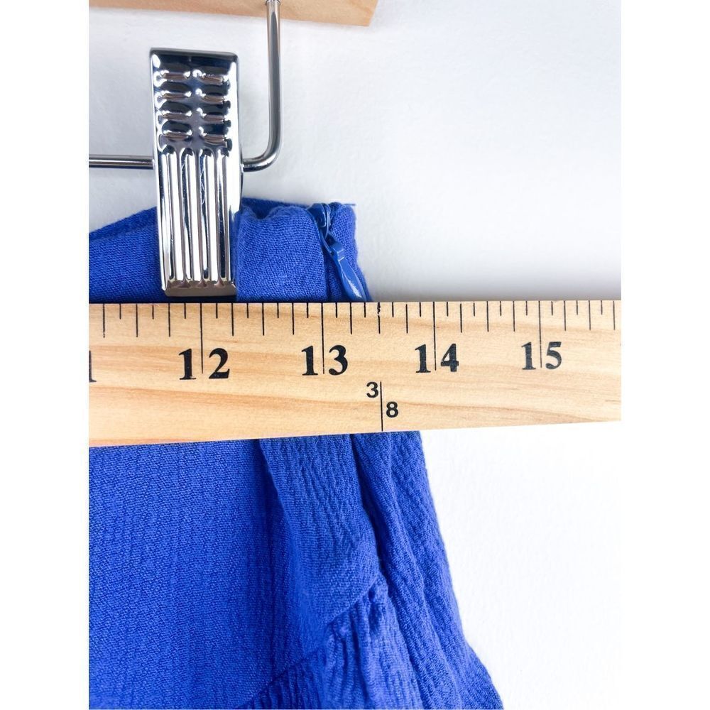 Superdown Becky Ruffle Tier Skirt in‎ Cobalt Size S - Picture 7 of 11